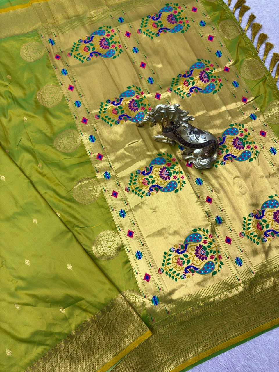 Mayuri Paithani Silk Saree