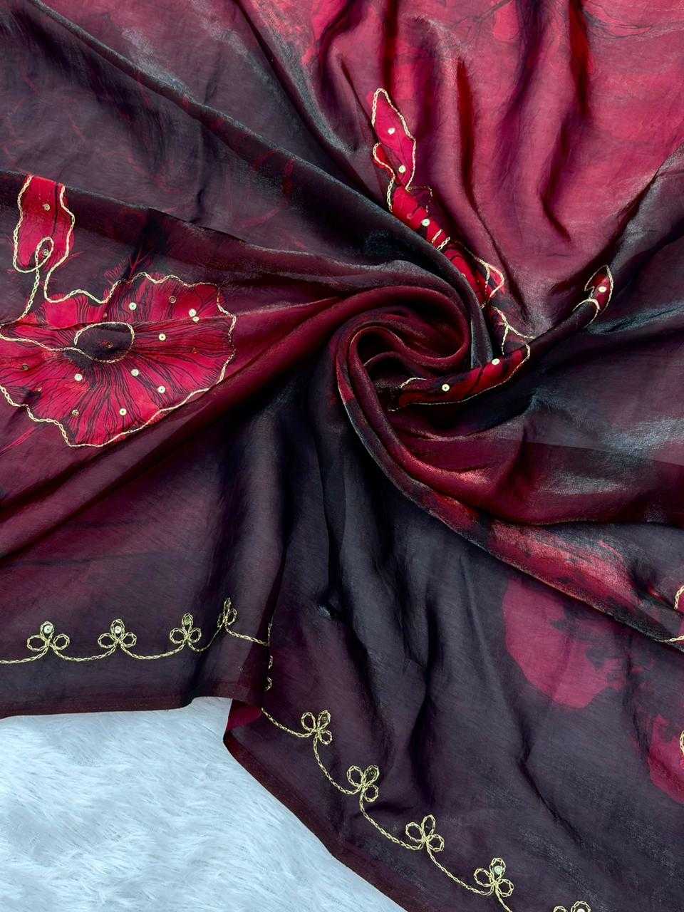 Roopkala Satin Silk Soft Saree