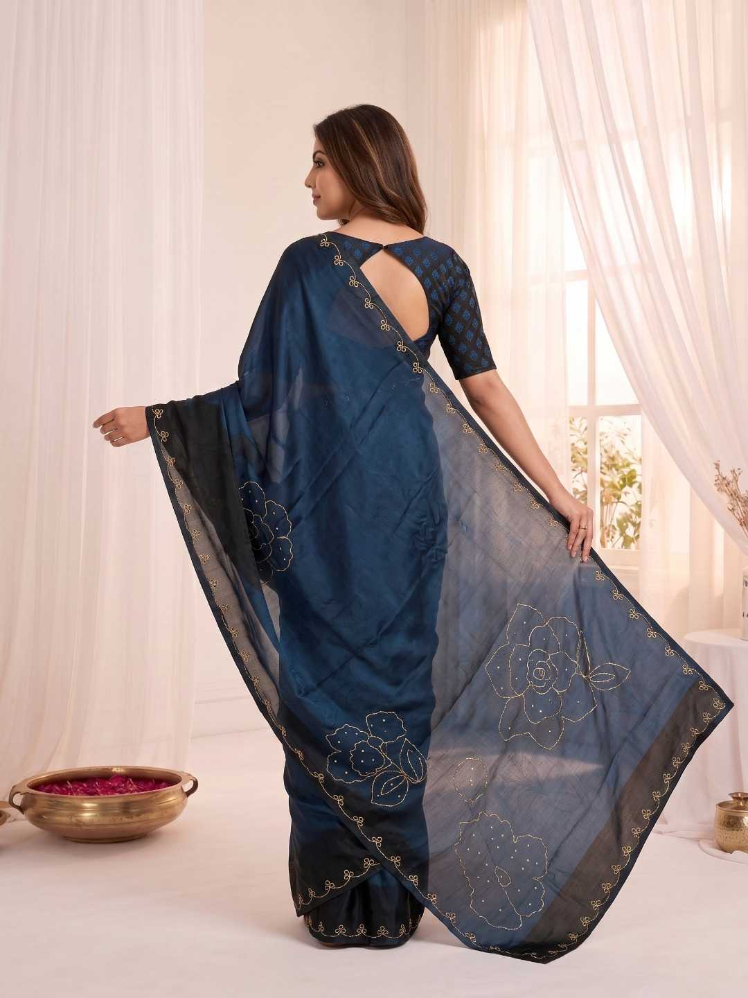 Satin Silk Soft Saree