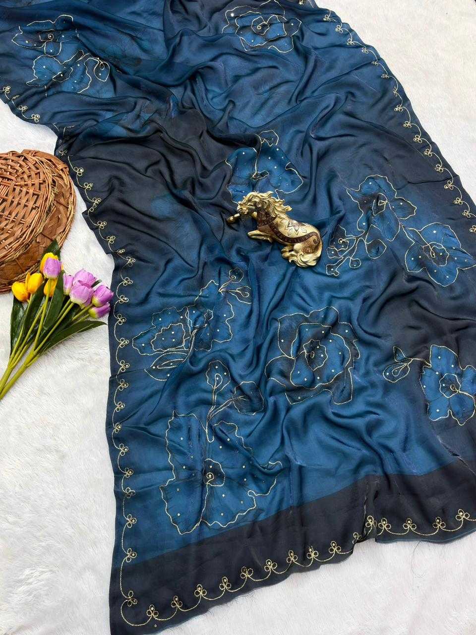 Satin Silk Soft Saree
