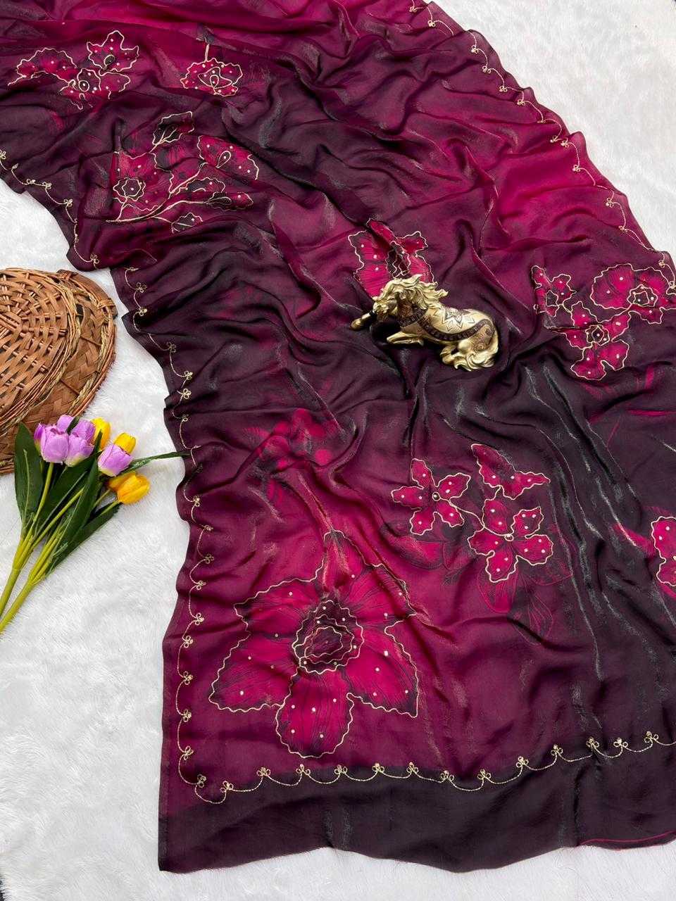 Satin Silk Soft Saree