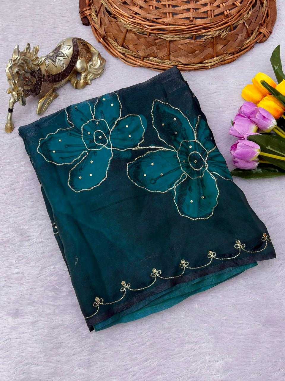 Satin Silk Soft Saree