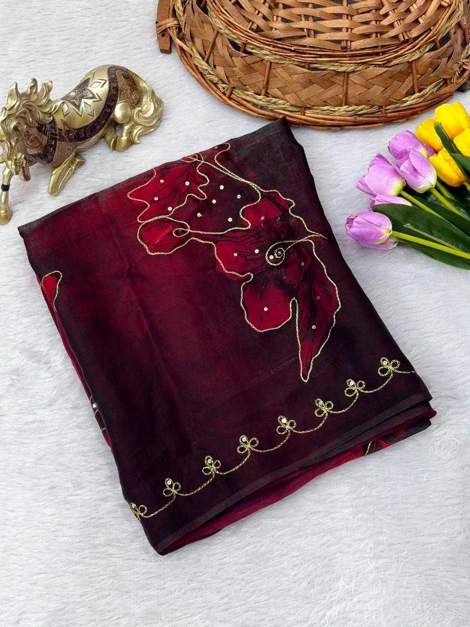 Satin Silk Soft Saree