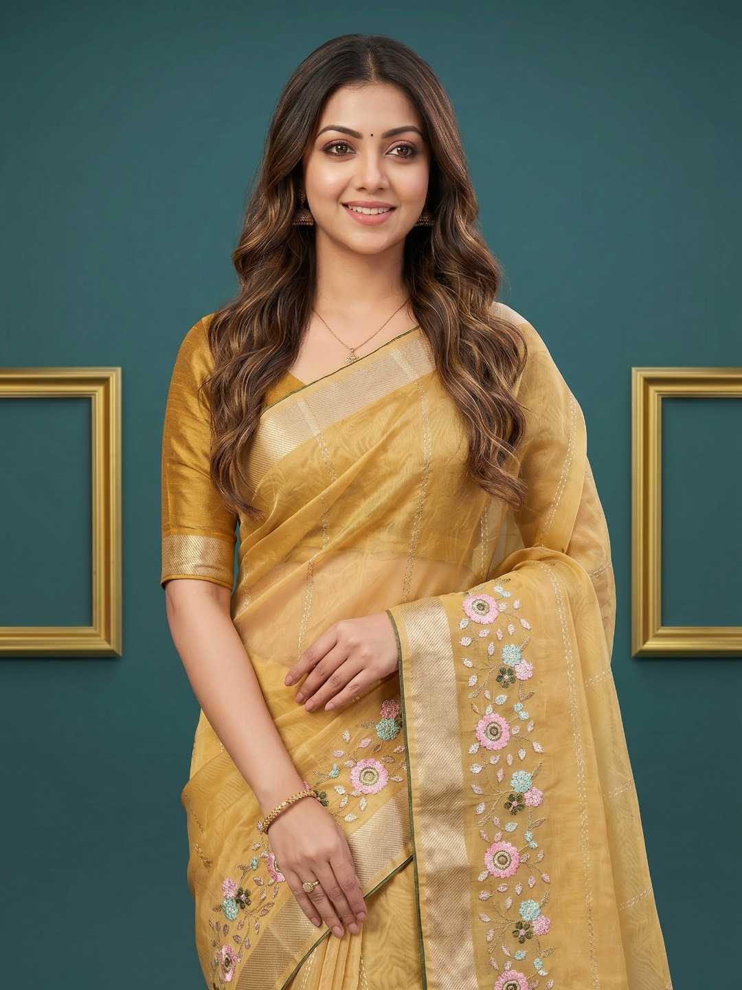 Organza Designer Saree