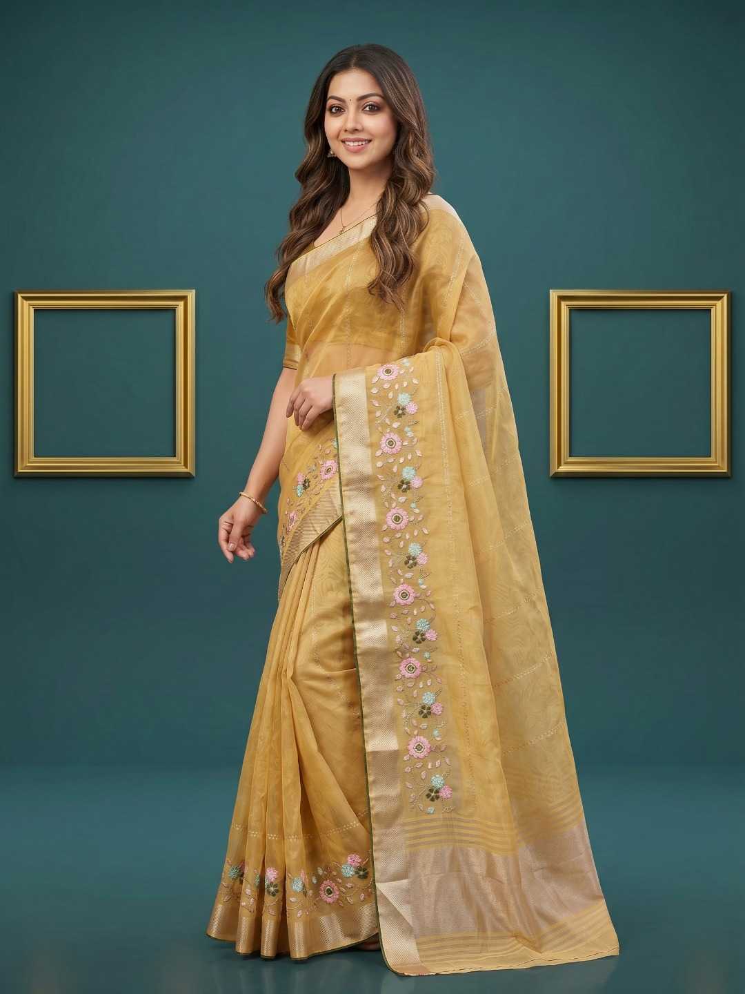 Organza Designer Saree