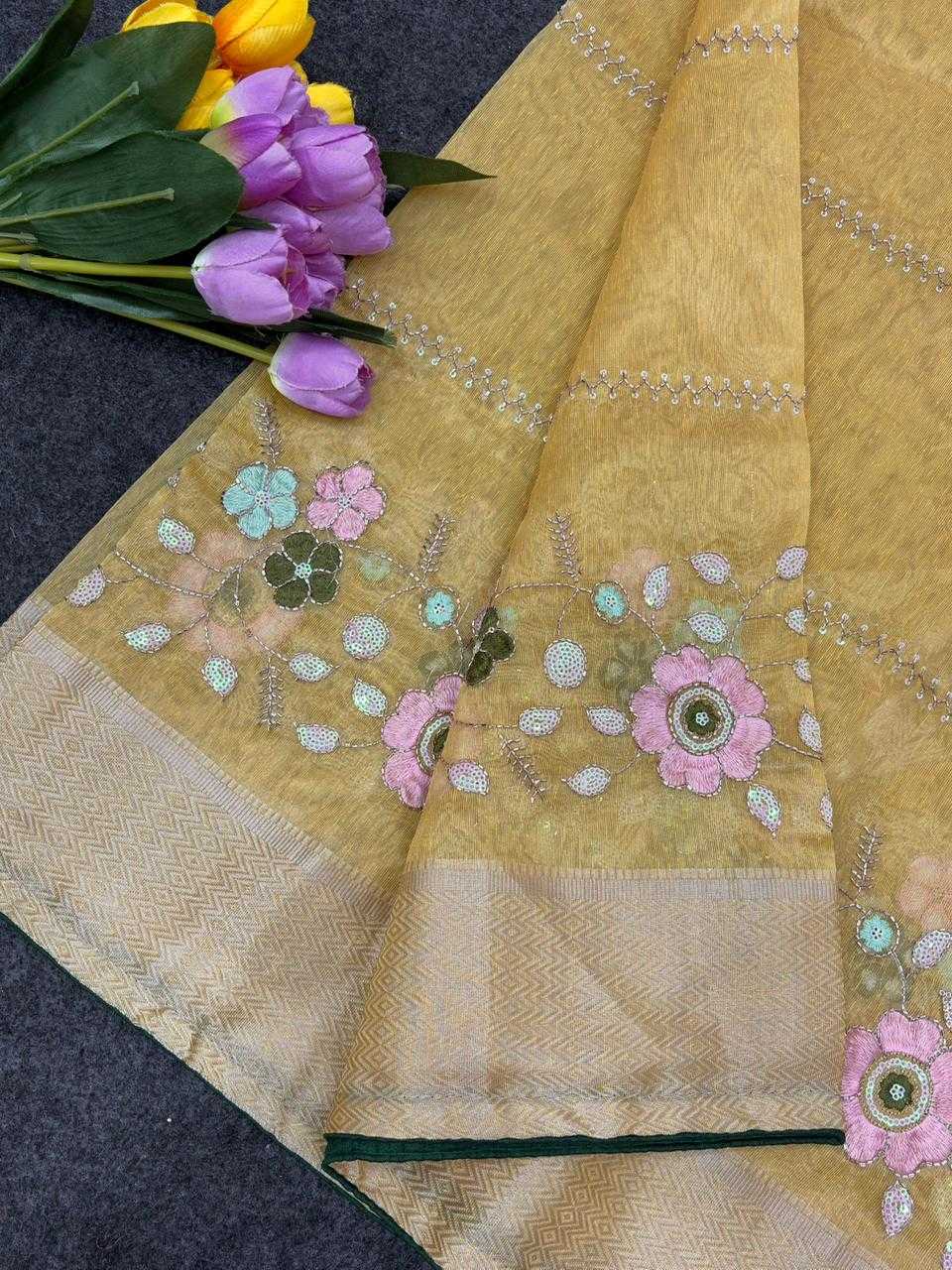 Organza Designer Saree