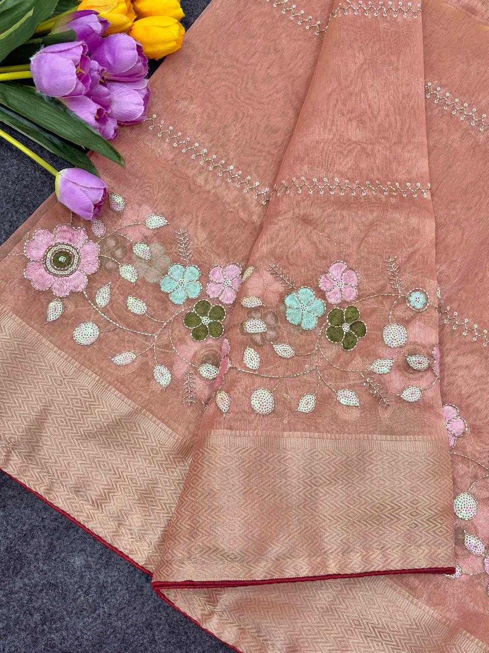 Organza Designer Saree