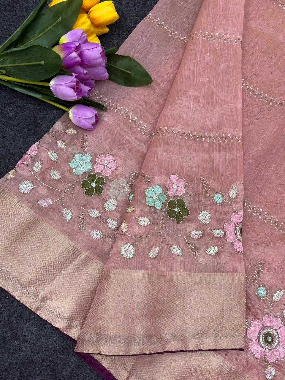 Organza Designer Saree