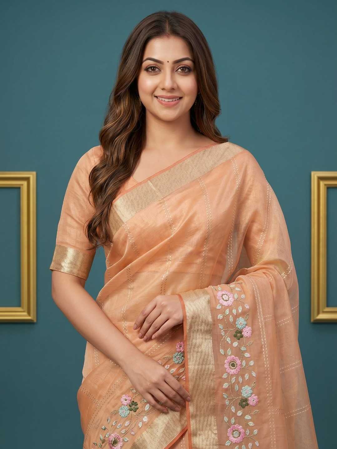 Organza Designer Saree