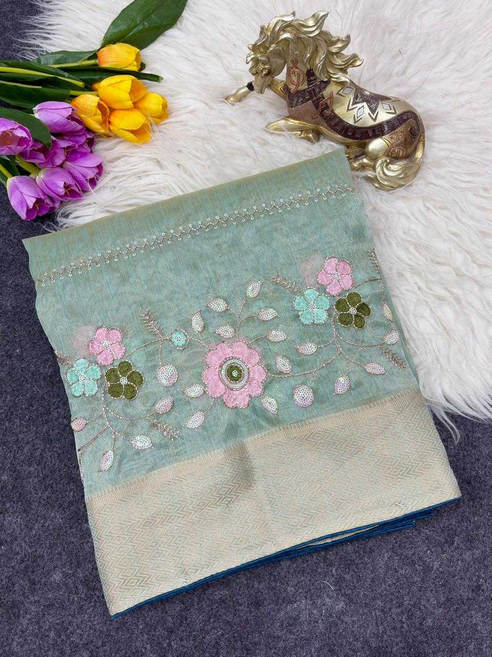 Organza Designer Saree