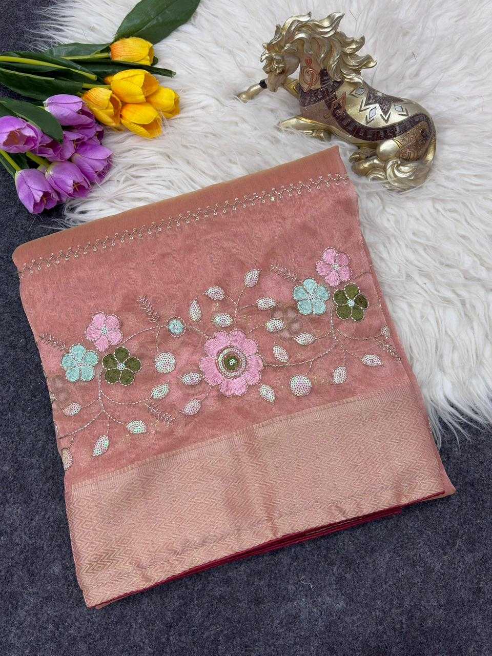 Organza Designer Saree