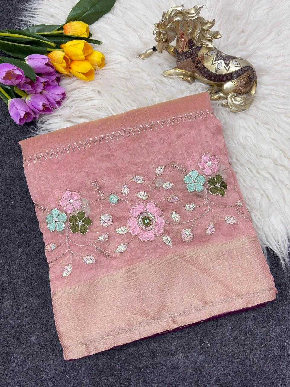Organza Designer Saree