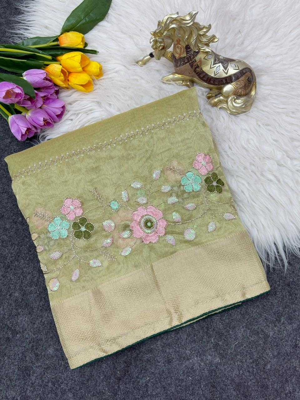 Organza Designer Saree