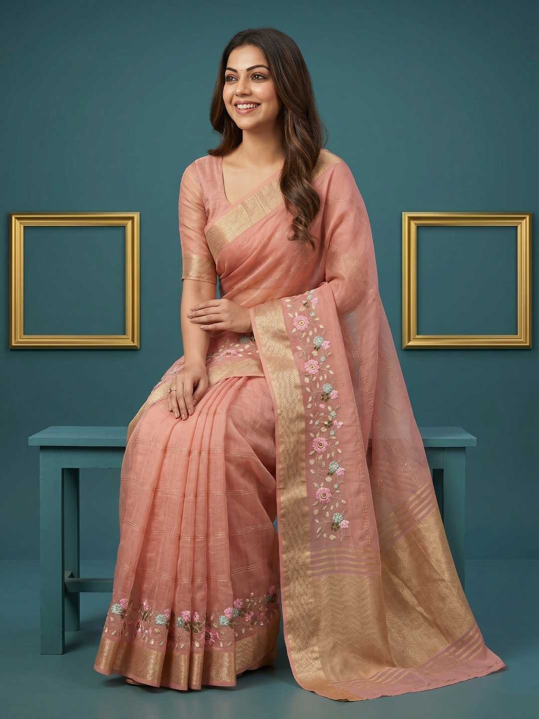 Organza Designer Saree