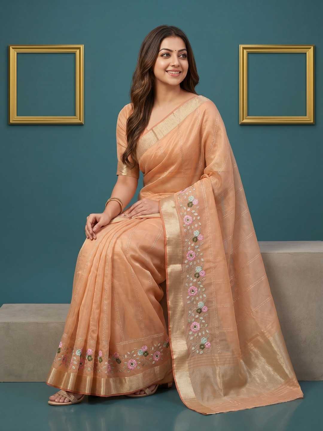 Organza Designer Saree