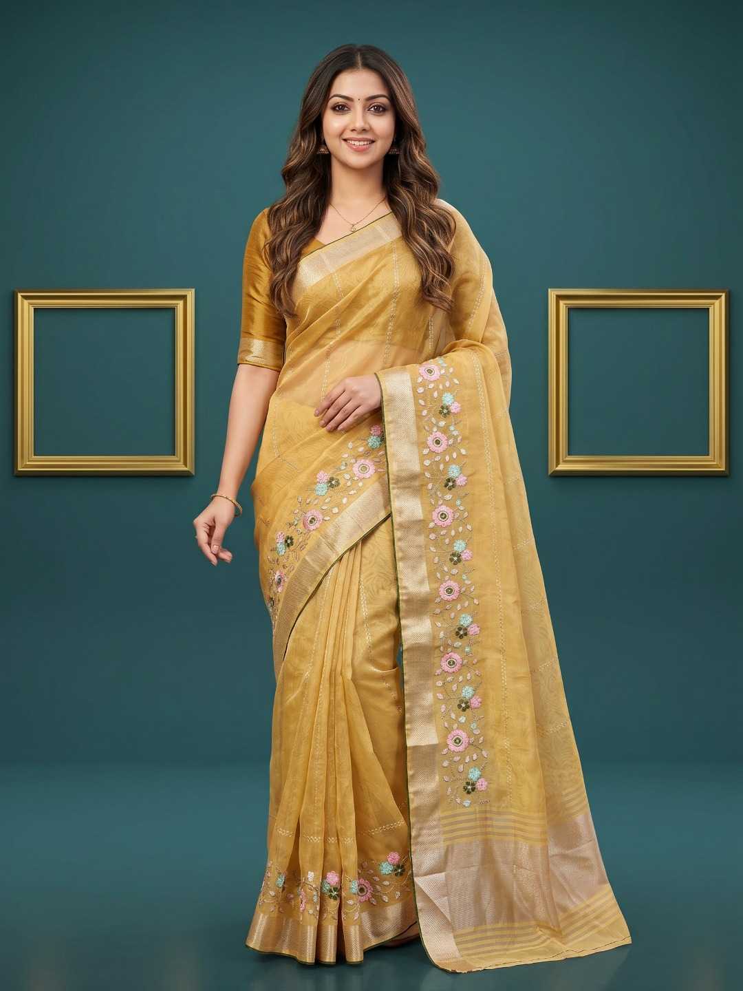 Organza Designer Saree