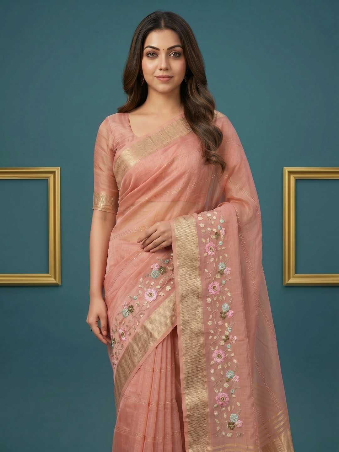 Organza Designer Saree