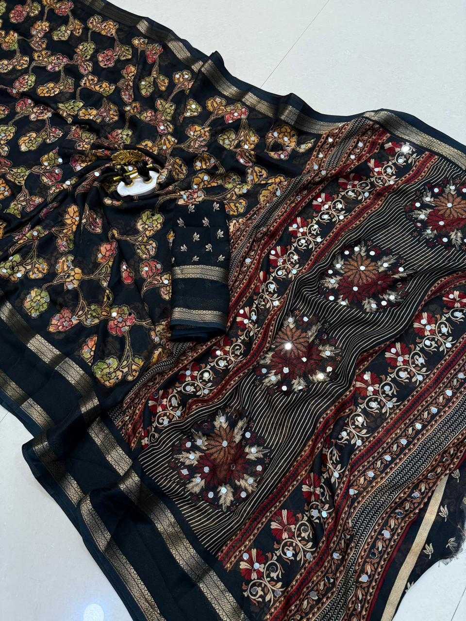 Georgette Designer Saree