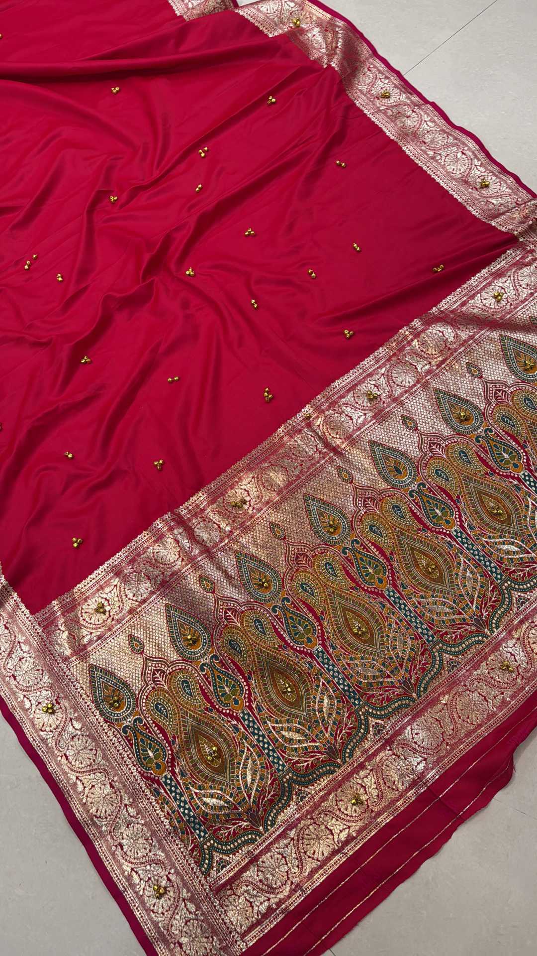 Ahaana Japan Sartin Designer Saree