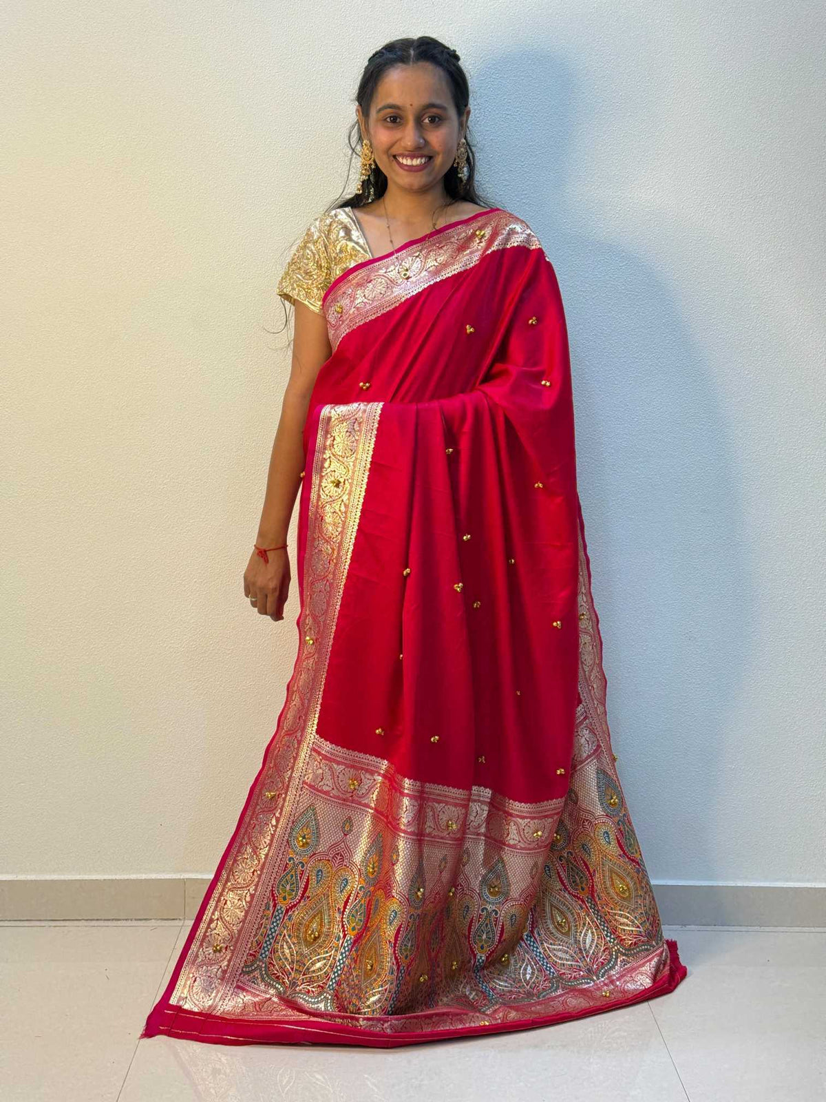 Ahaana Japan Sartin Designer Saree