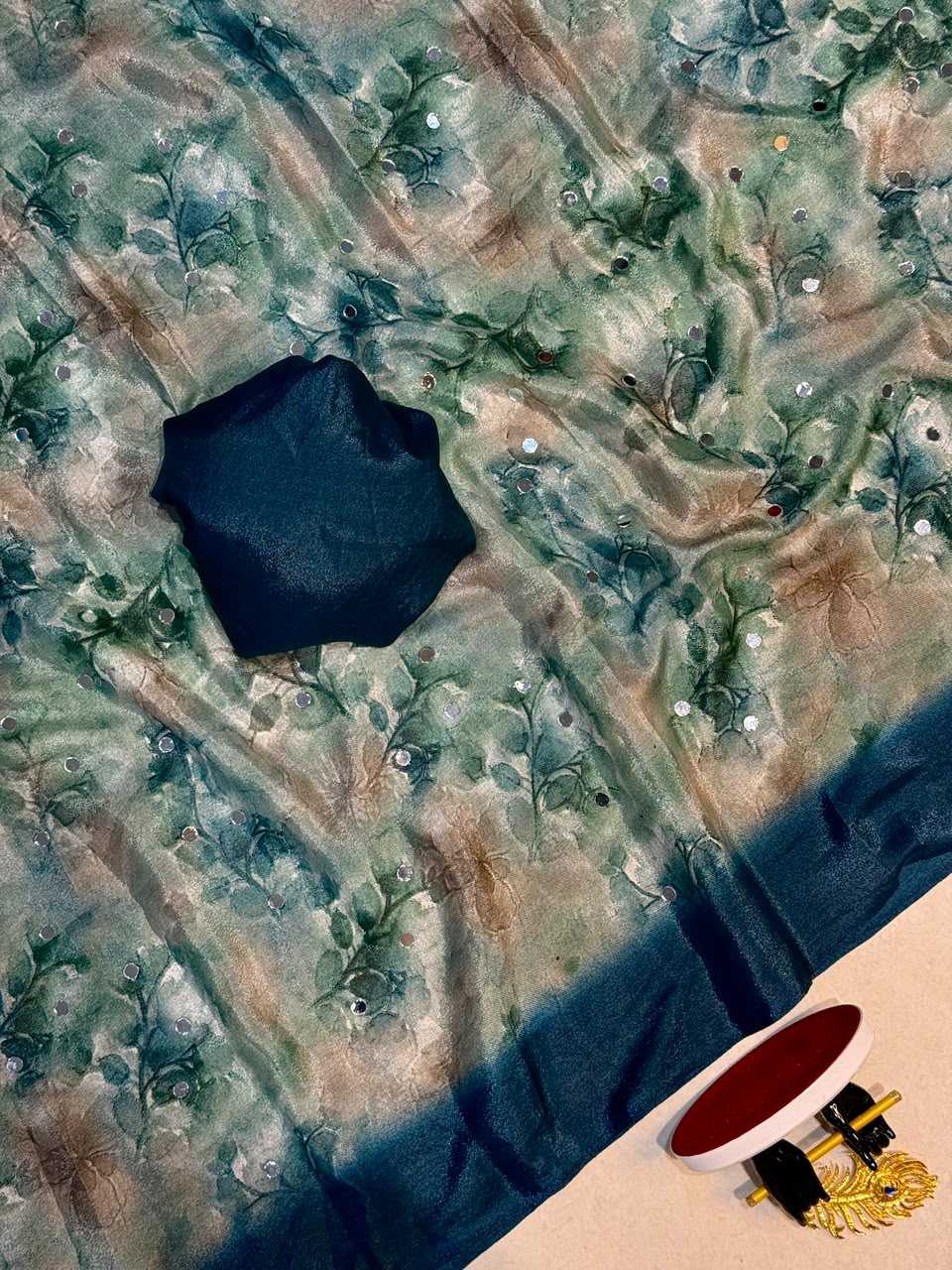 Ajarakh Premium Soft Silk Saree