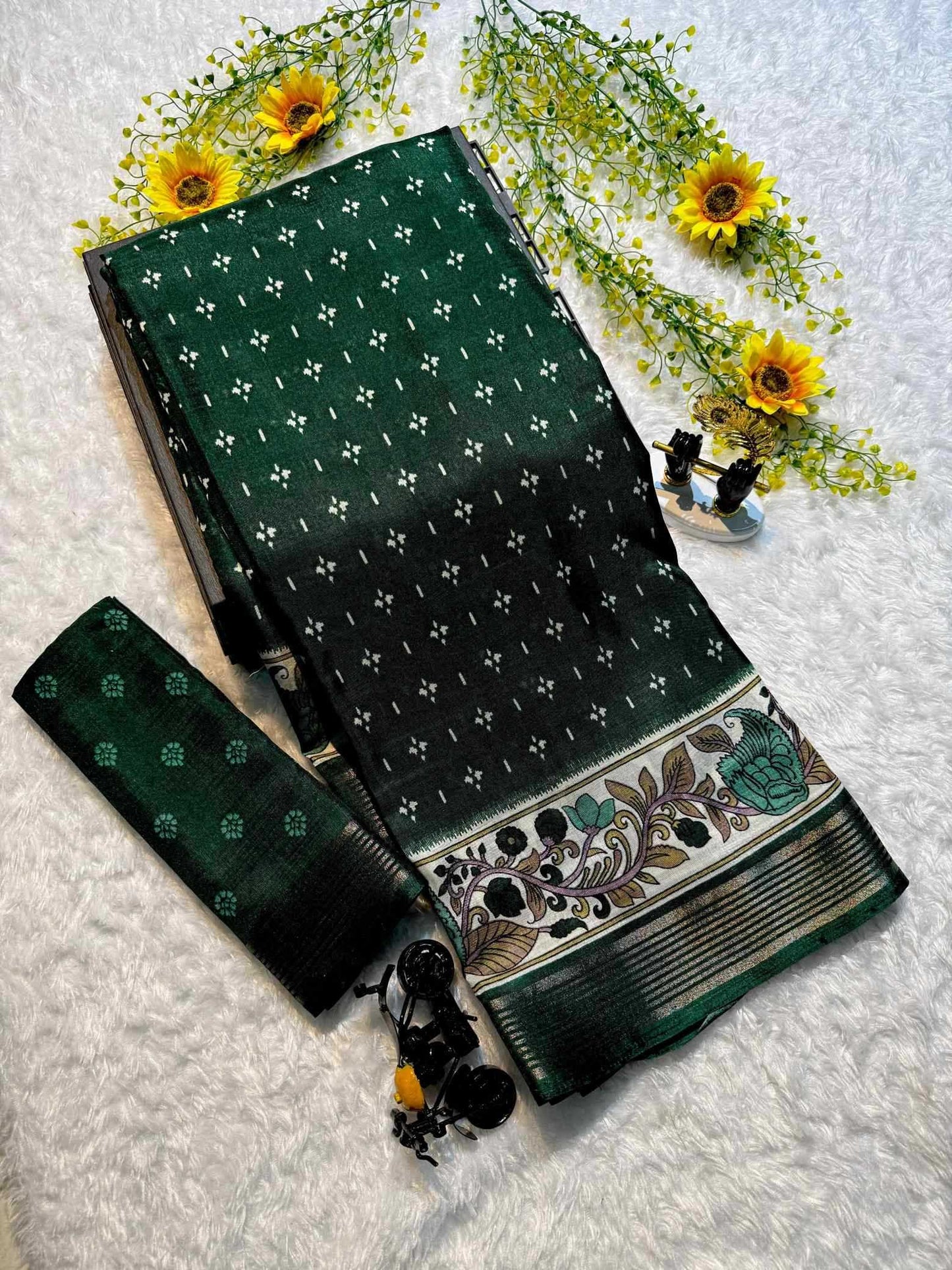 Cotton Printed Saree