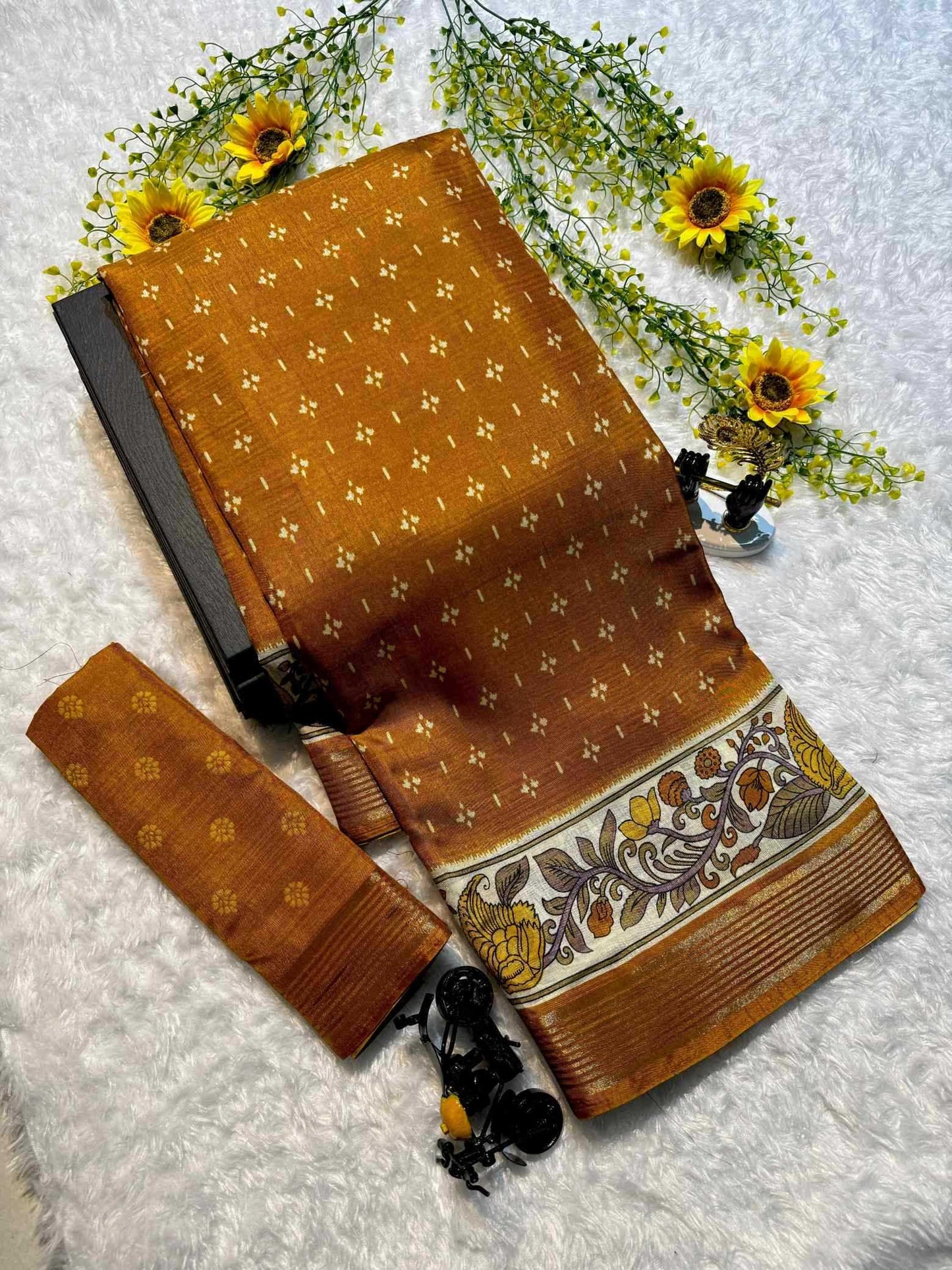 Cotton Printed Saree