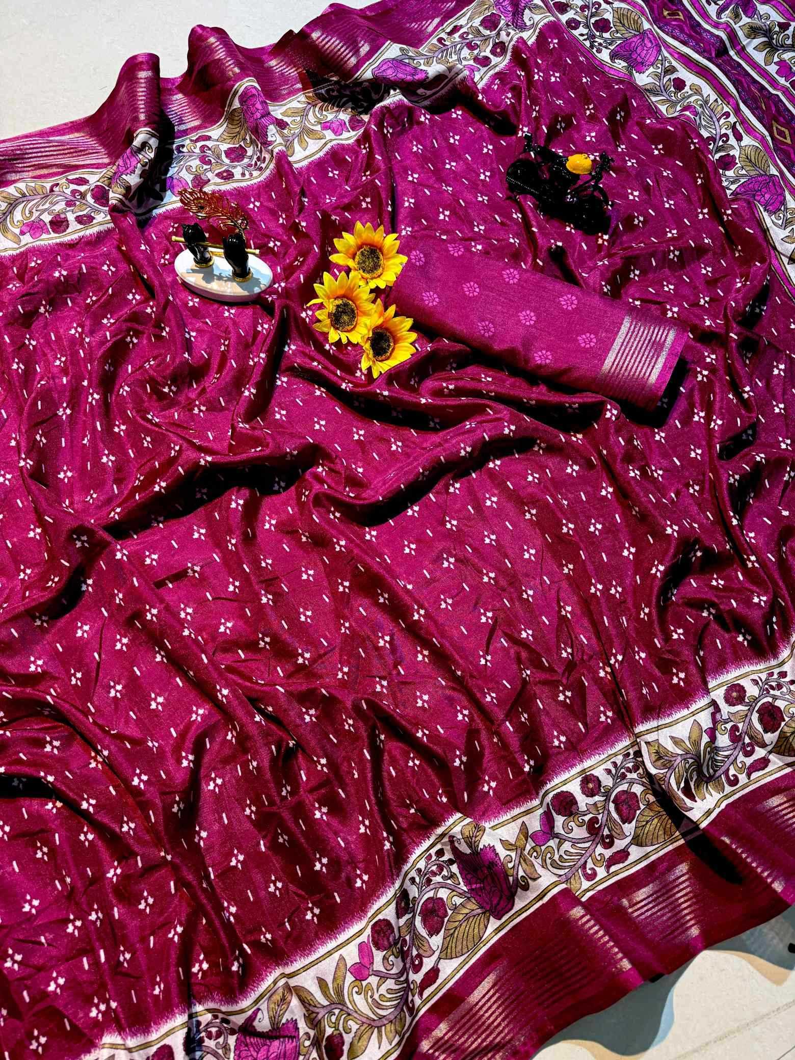Cotton Printed Saree