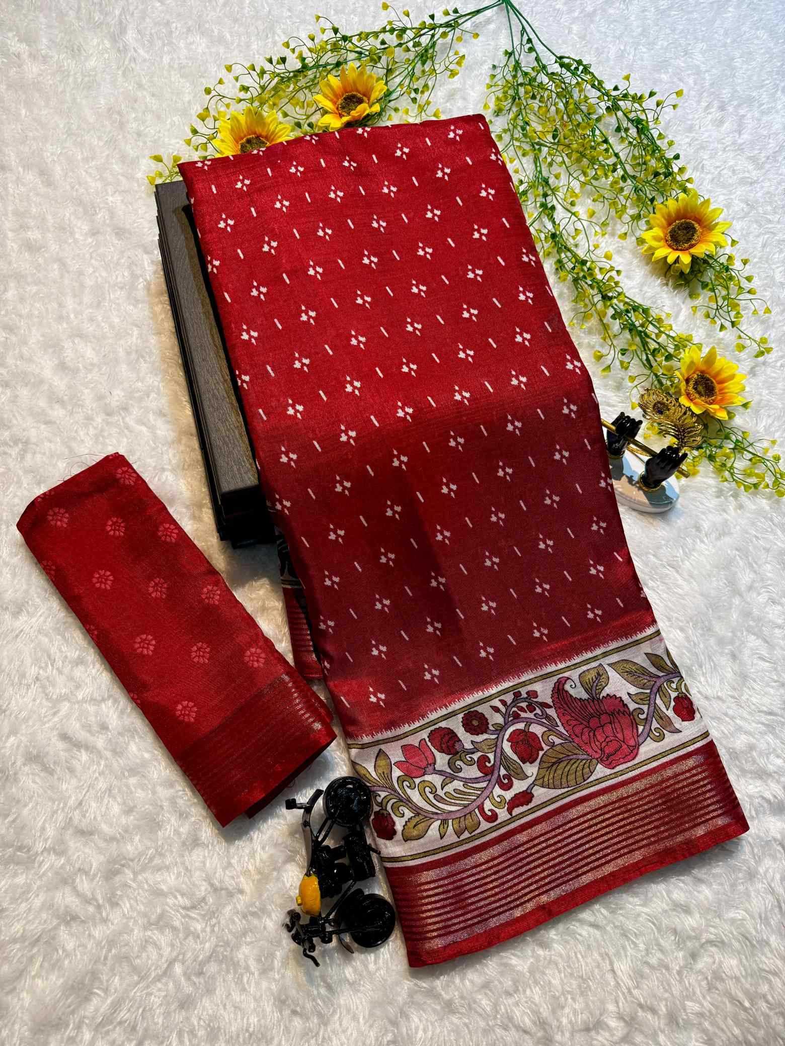 Cotton Printed Saree