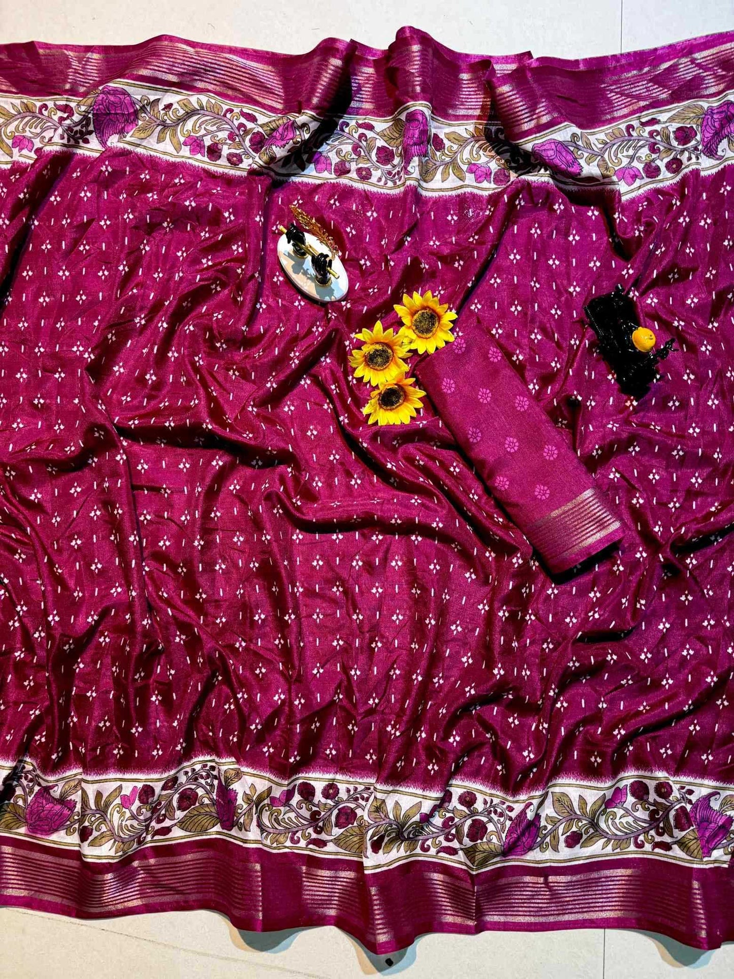 Cotton Printed Saree