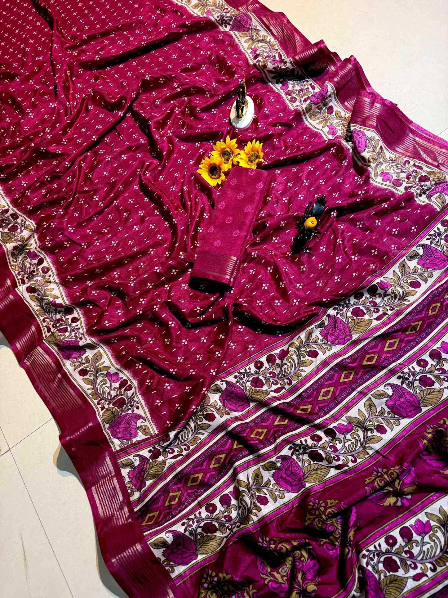 Cotton Printed Saree