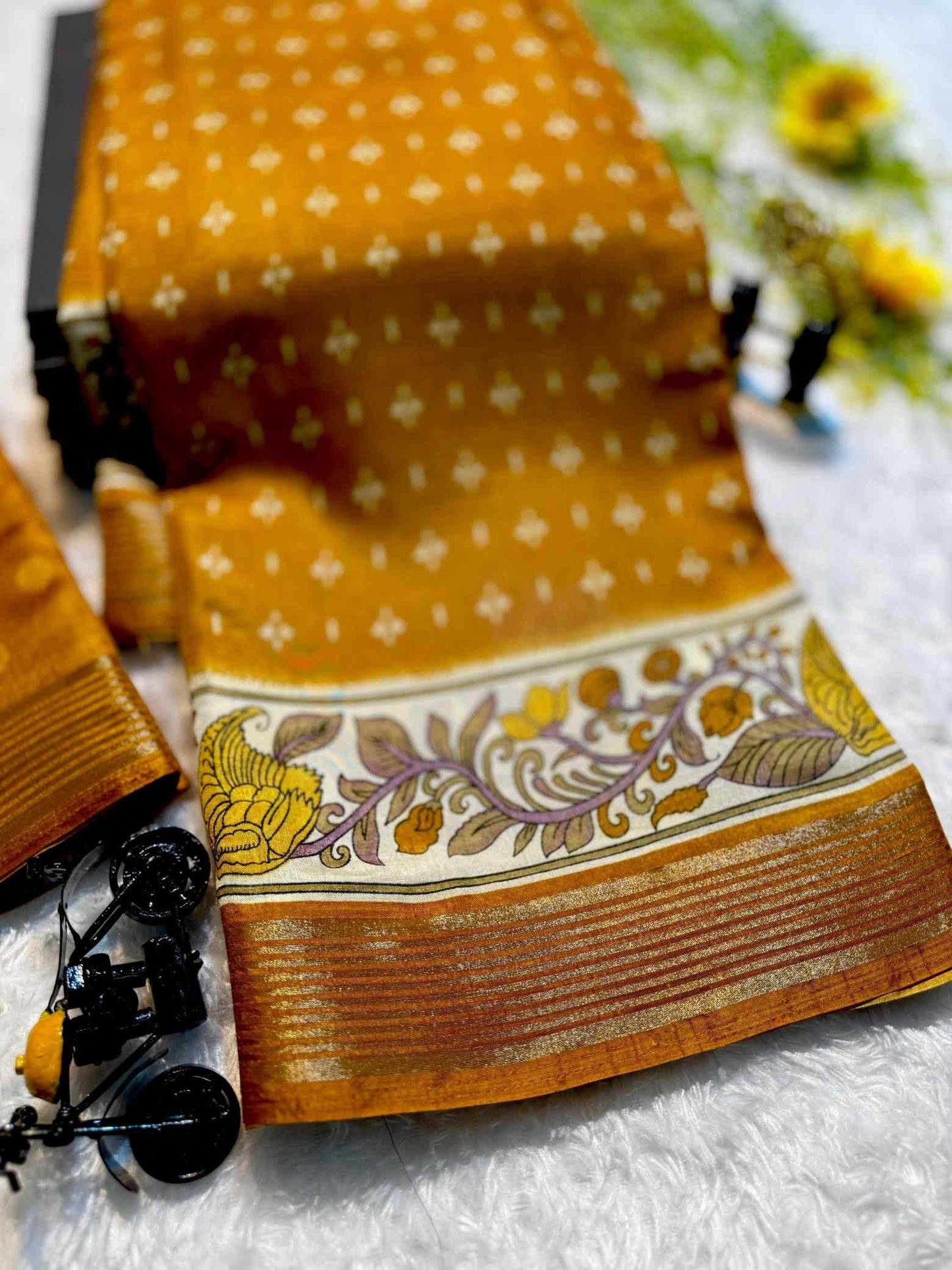 Cotton Printed Saree