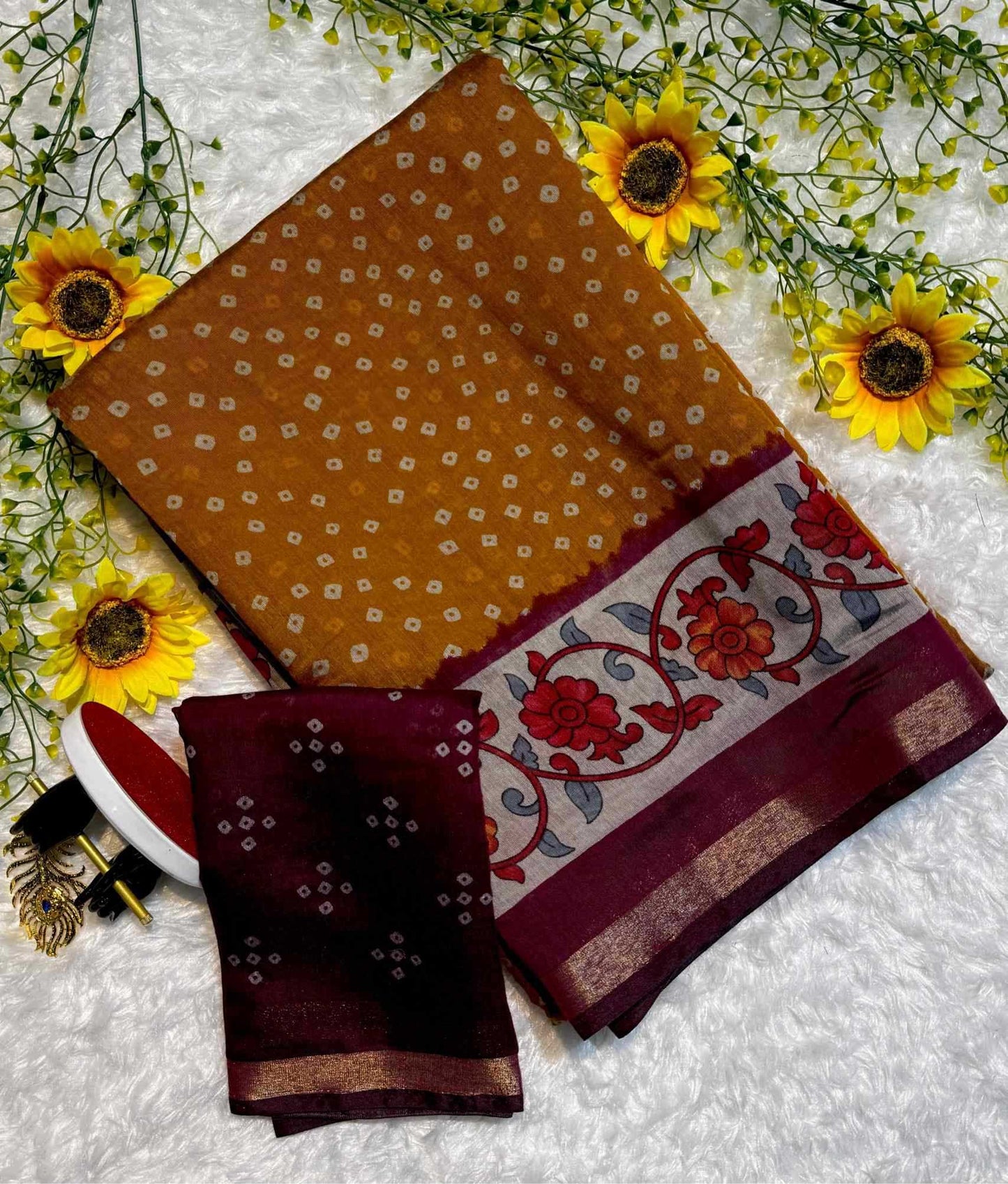 Cotton Designer Saree