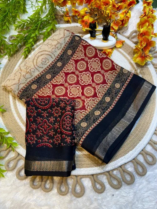 Chiku Premium Georgette Saree