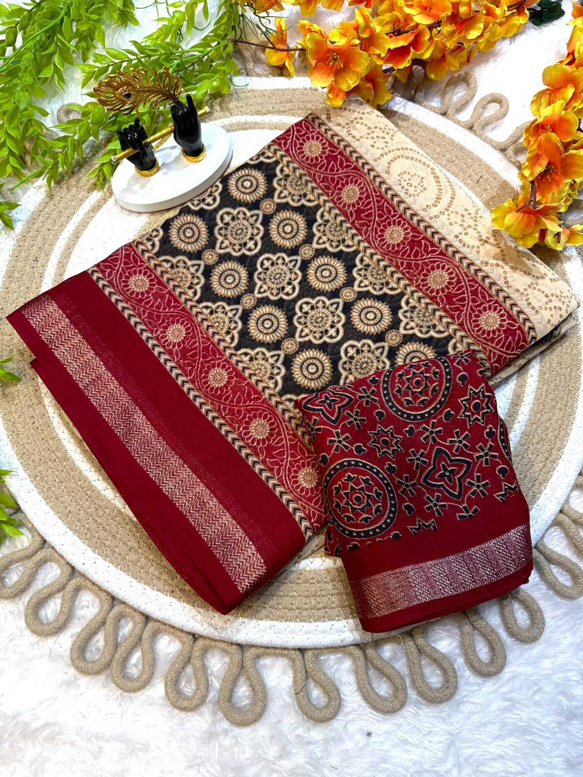 Chiku Premium Georgette Saree