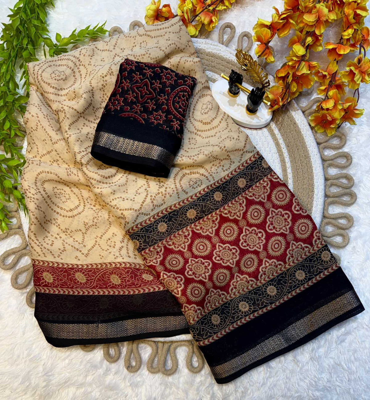 Chiku Premium Georgette Saree