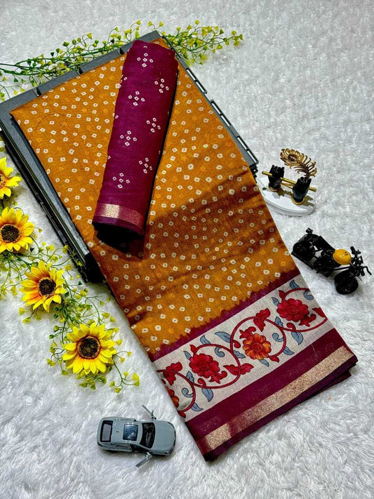 Cotton Designer Saree