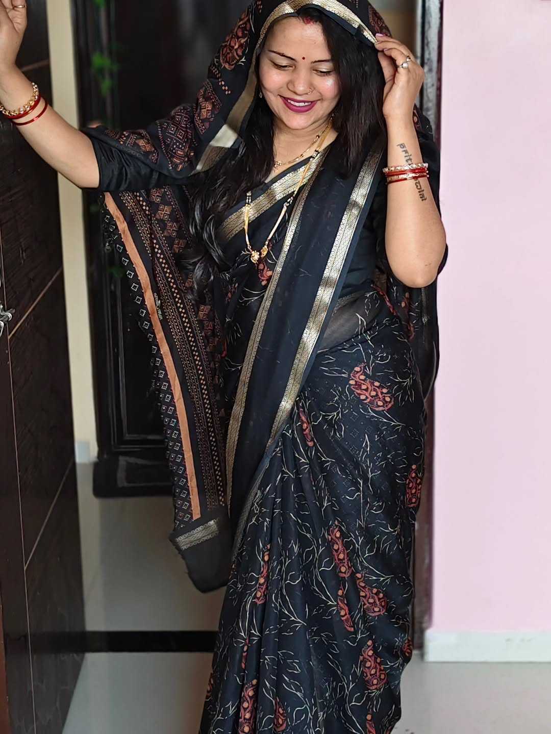 Georgette Designer Saree