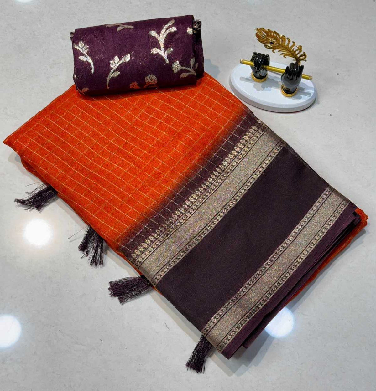 Ishana Premium Georgette Designer Saree