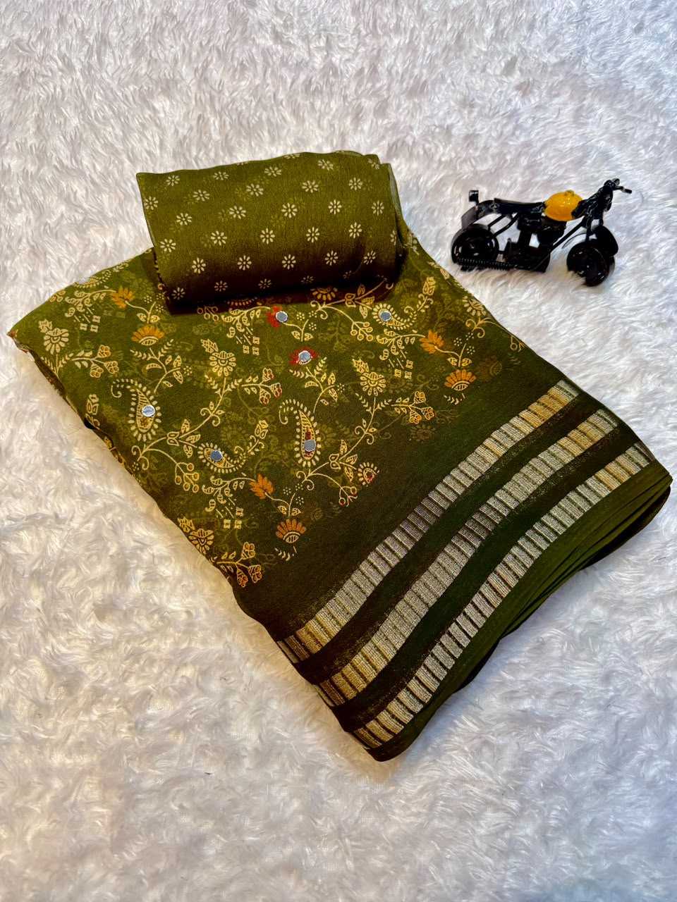 Manali Premium Georgette Designer Saree