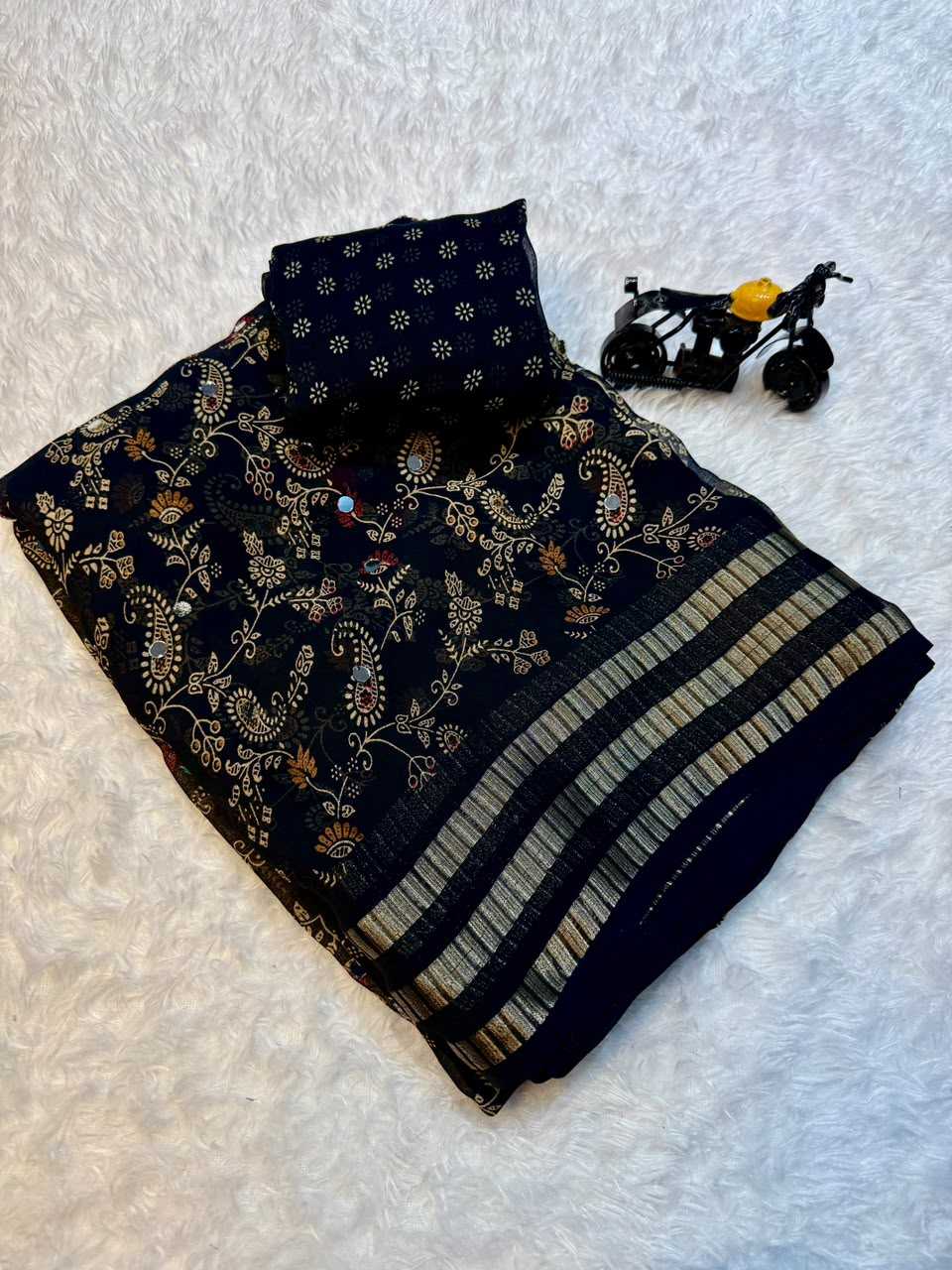 Manali Premium Georgette Designer Saree