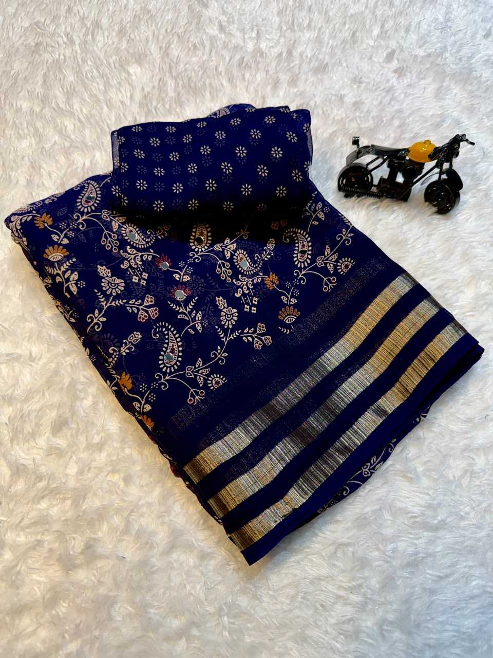 Manali Premium Georgette Designer Saree