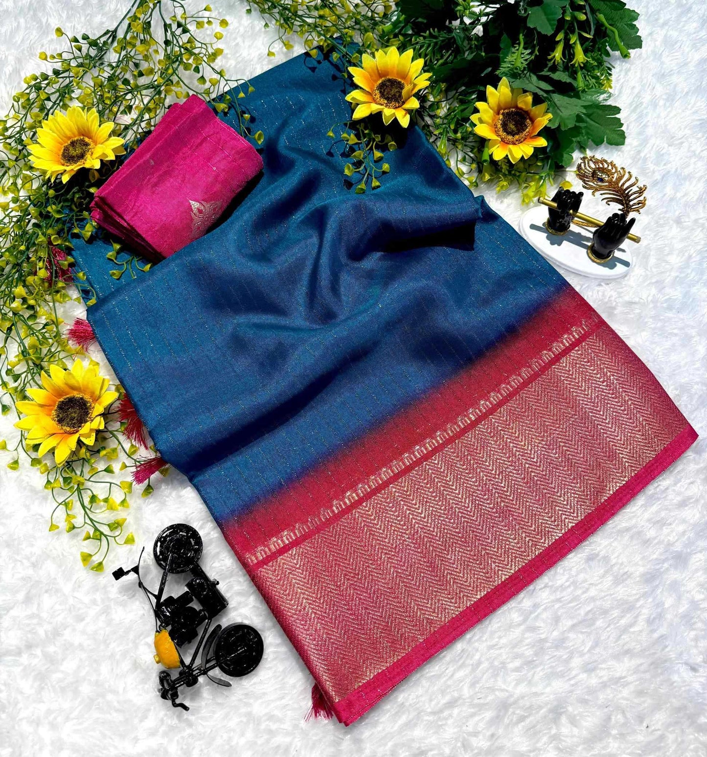 Soft Dola Designer Saree