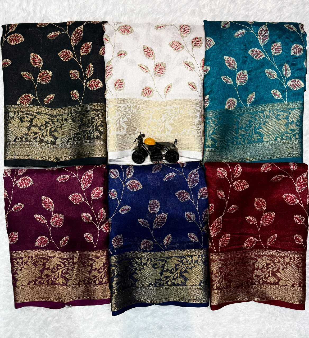 Pankhudi Premium Georgette Designer Saree