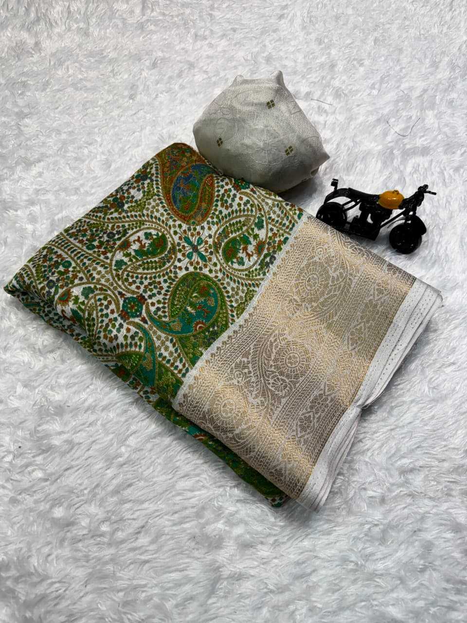 Platinum Premium Georgette Saree