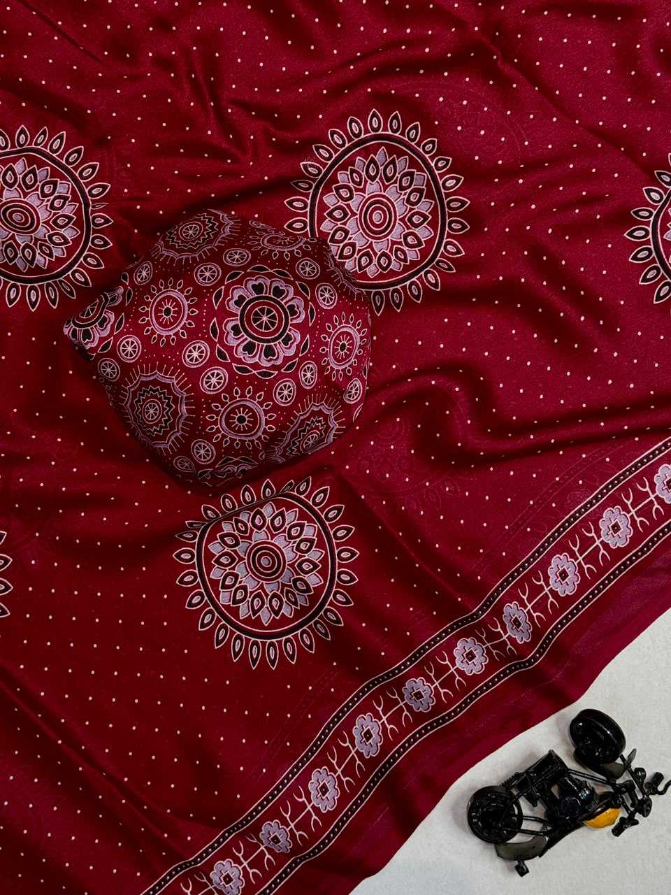 Rangoli Premium Georgette Designer Saree
