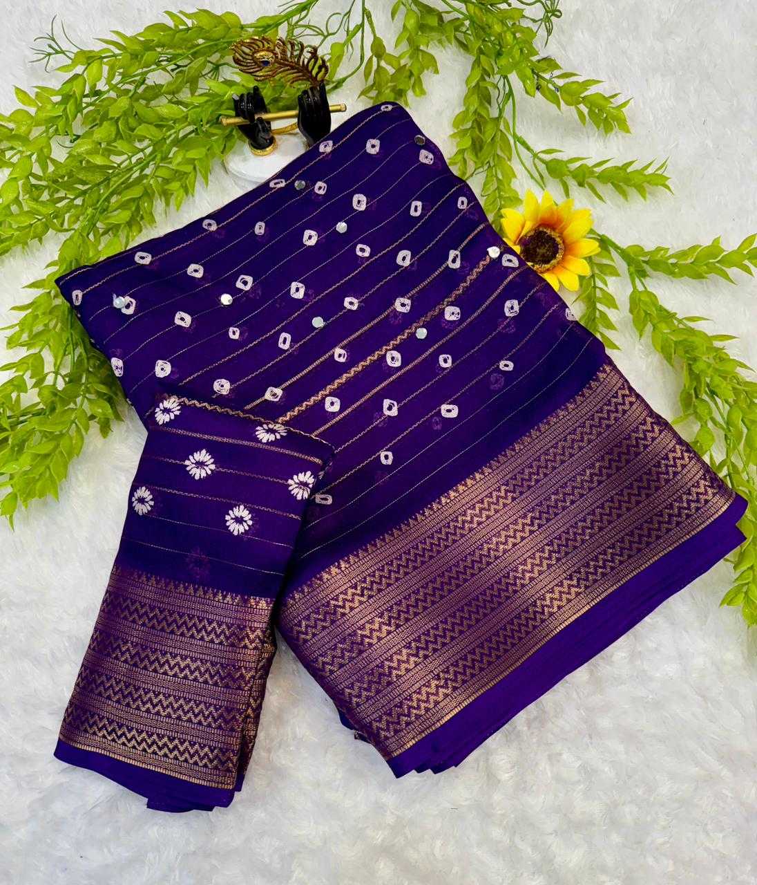 Georgette Saree