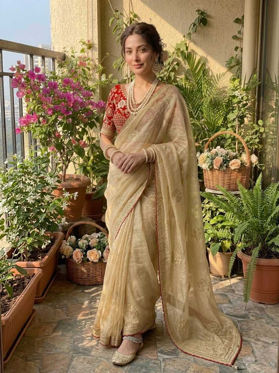 Net Fancy Saree