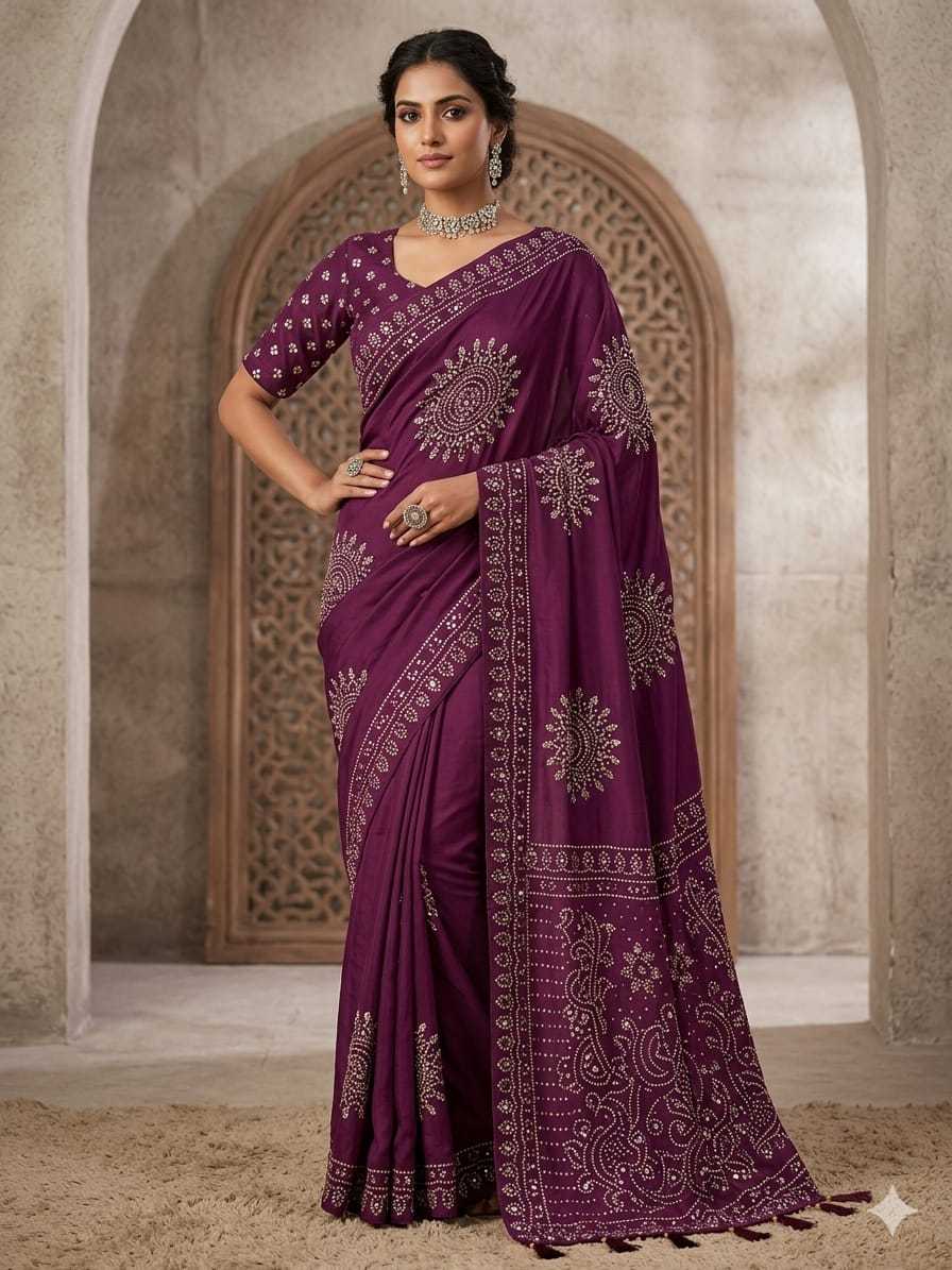 Crepe Silk Fancy Saree