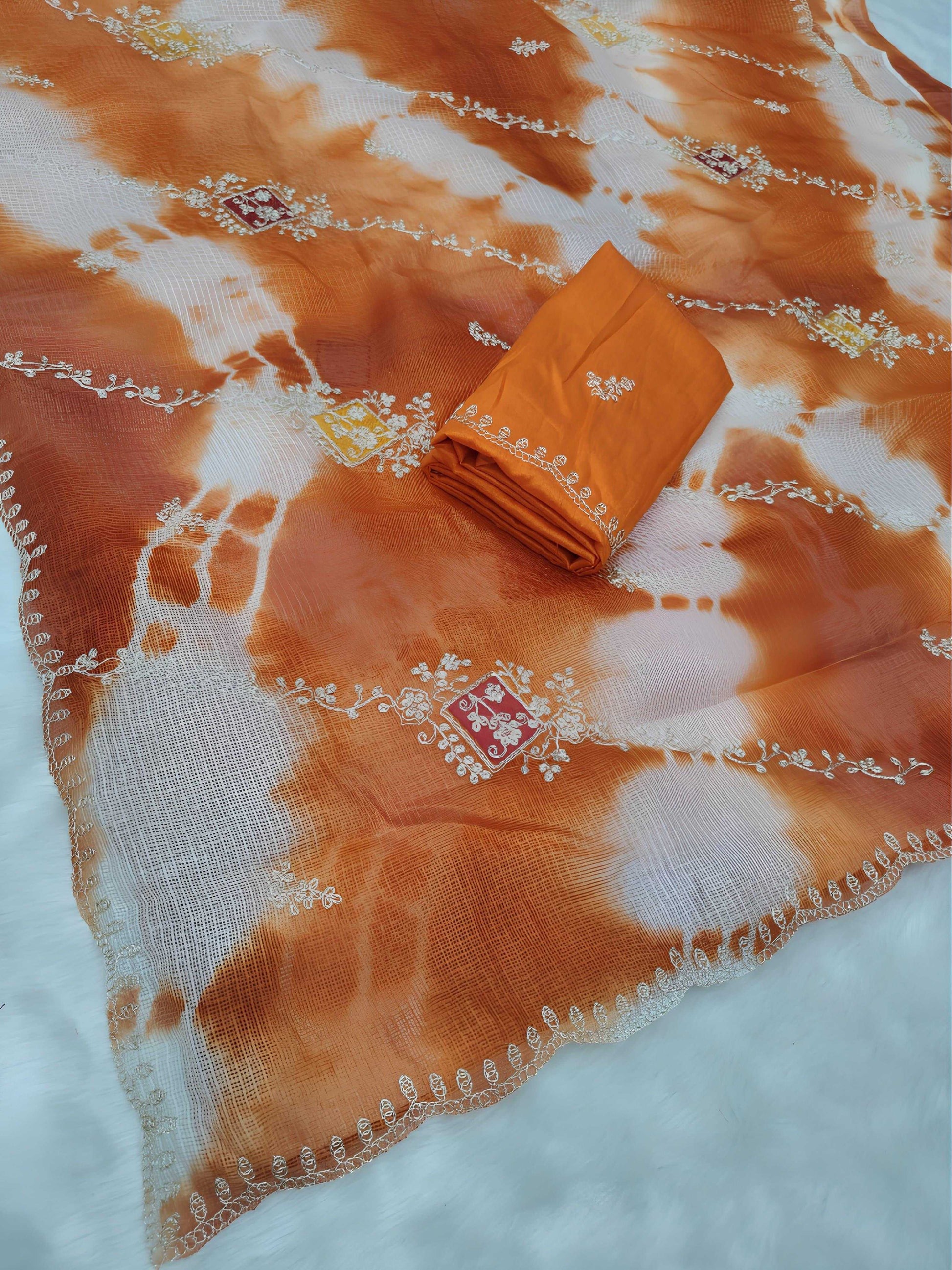 Soft Cotton Party Wear Saree